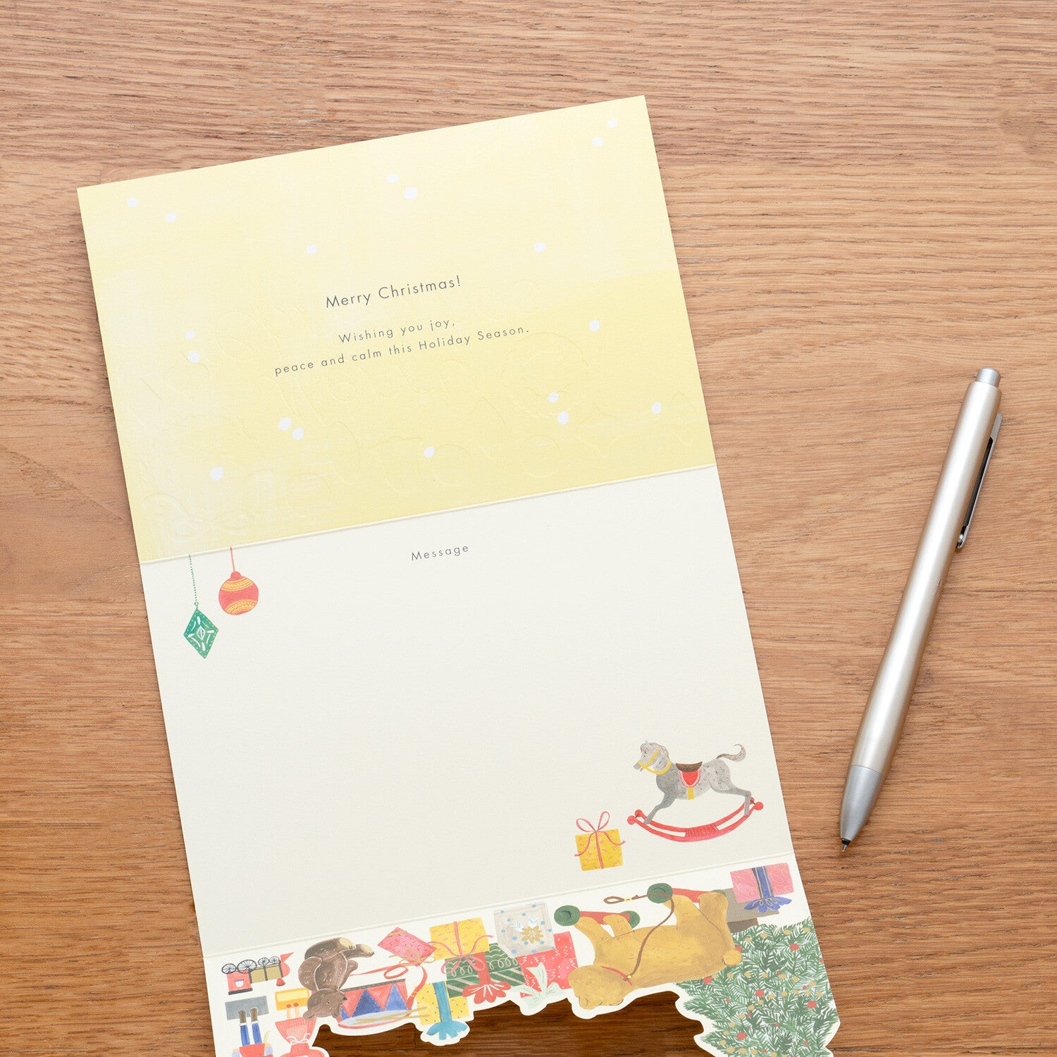 Jólakort - á aðfangadag