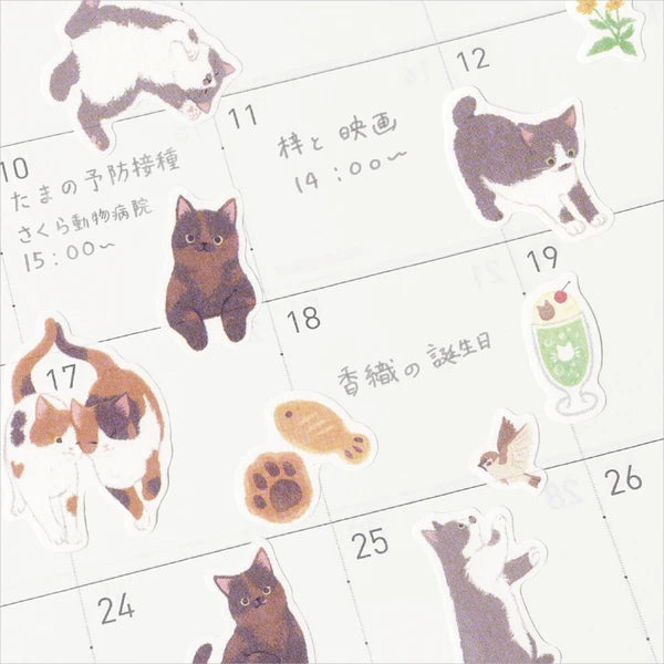 Límmiðar - kattarkaffihús