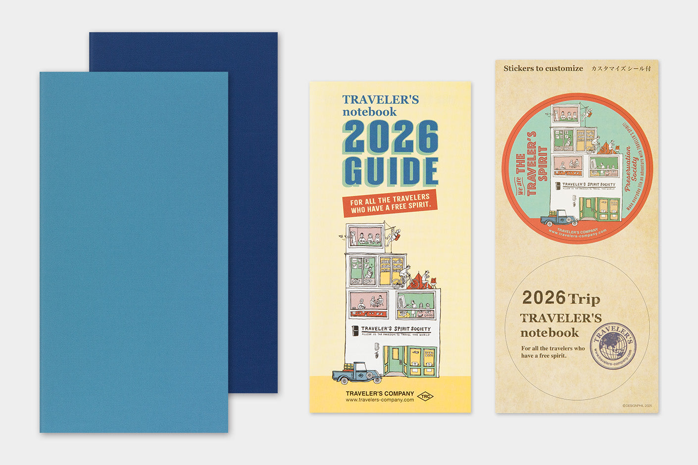 TRC 2026 Weekly + Memo Diary Regular Size (forpöntun/pre-order)