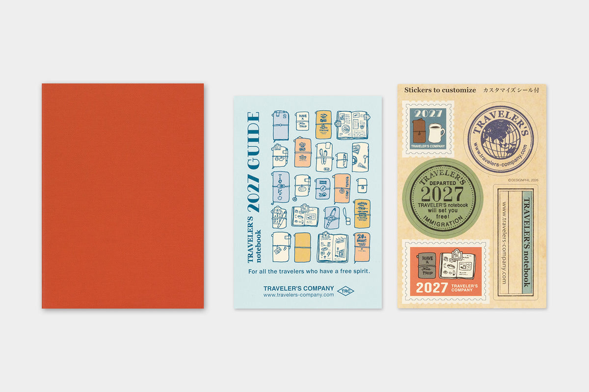 Traveler's Company 2027 Monthly (Passport Size) - forpöntun