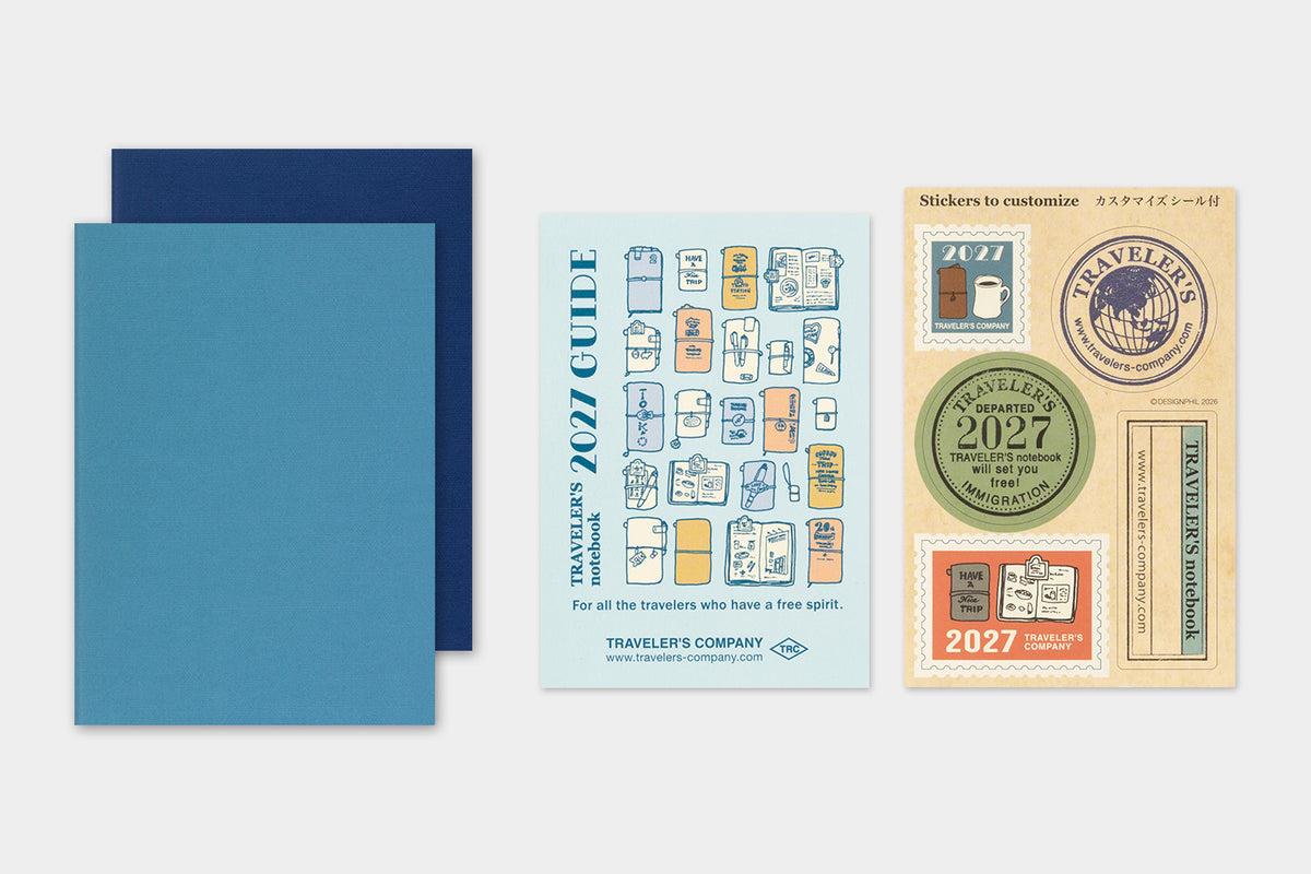 Traveler's Company 2027 Weekly (Passport Size) - forpöntun