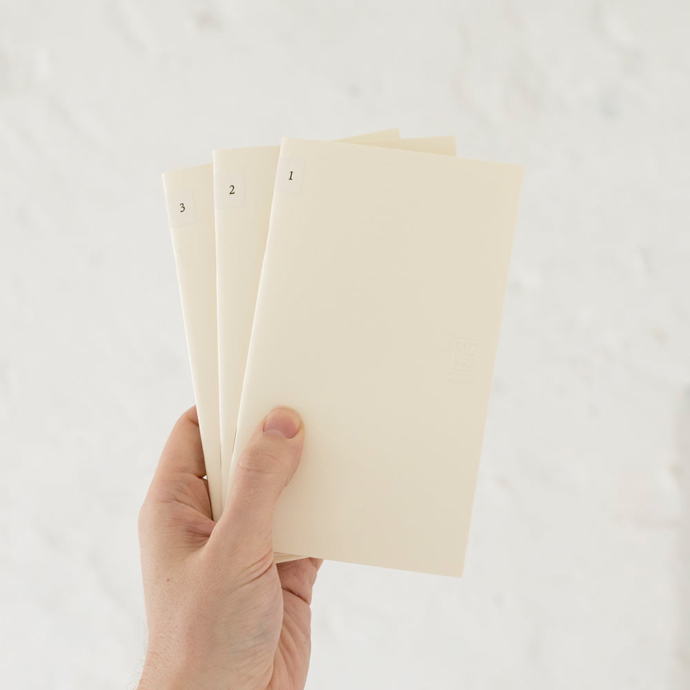 MD Notebook Light B6 Slim Lined 3pcs