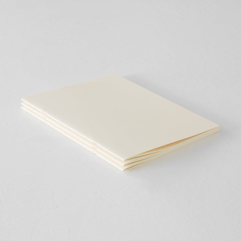MD Notebook Light A4 Variant Blank 3pcs Pack