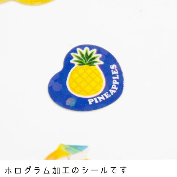 Límmiðakassi - ananas