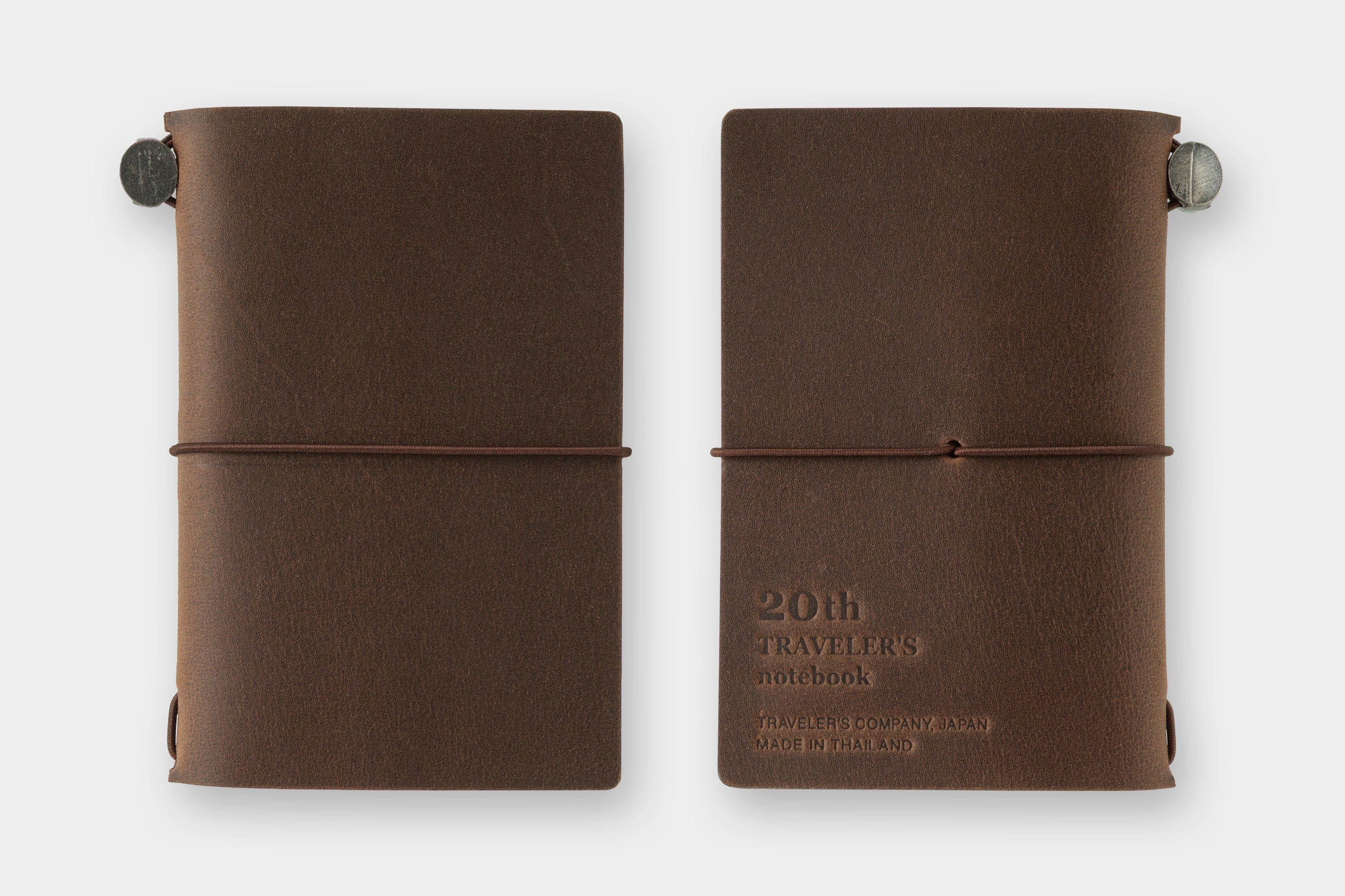 TRAVELER’S notebook Card Size 20th Anniversary Set - Brown
