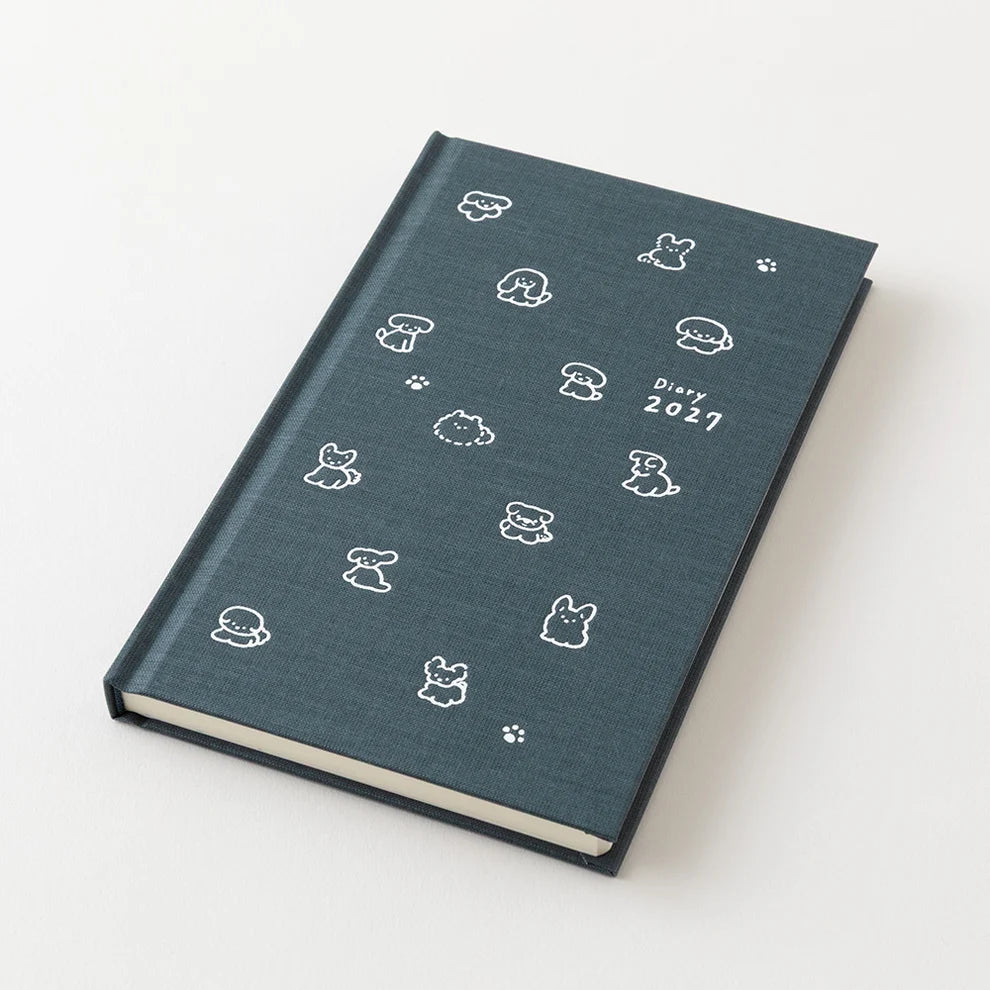 Midori dagbók [B6 - 2027] Dog Navy