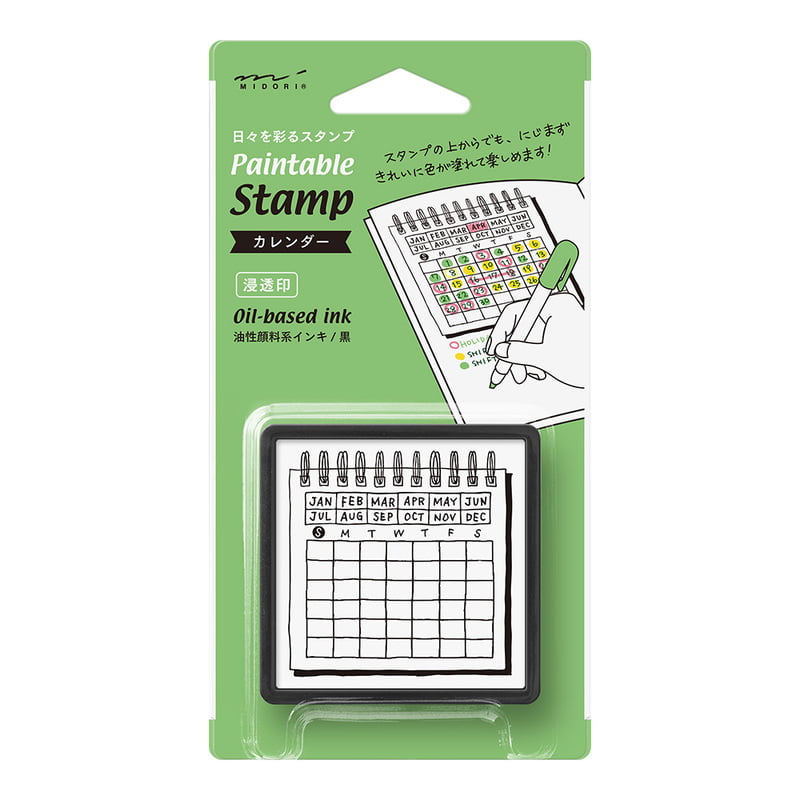 Paintable Stamp Pre-Inked Dagatal