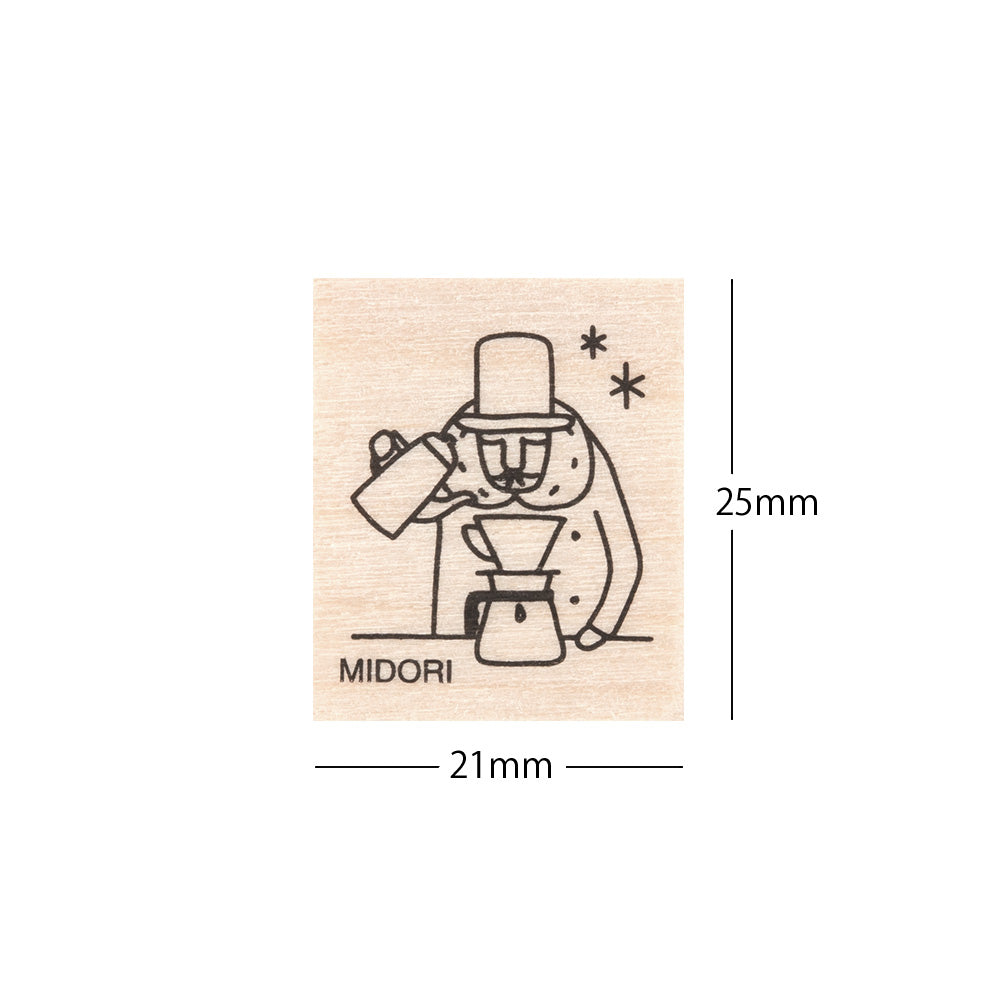 Ojisan 30th Anniversary Wooden Stamp C