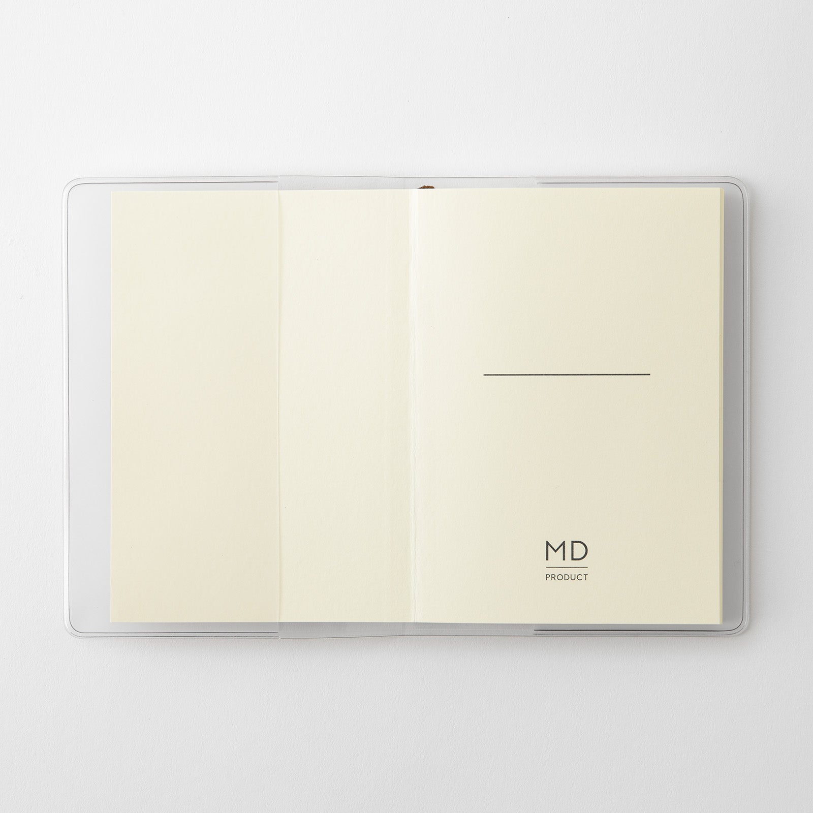 MD Notebook Cover A7 Clear