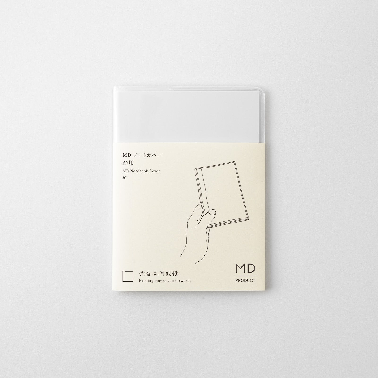 MD Notebook Cover A7 Clear