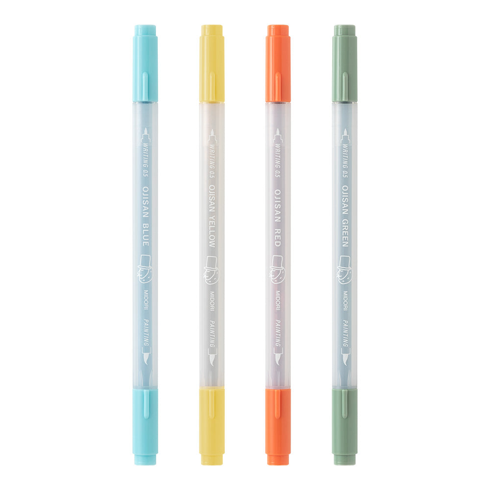 Ojisan 30th Anniversary Color Pens for Paintable Stamp