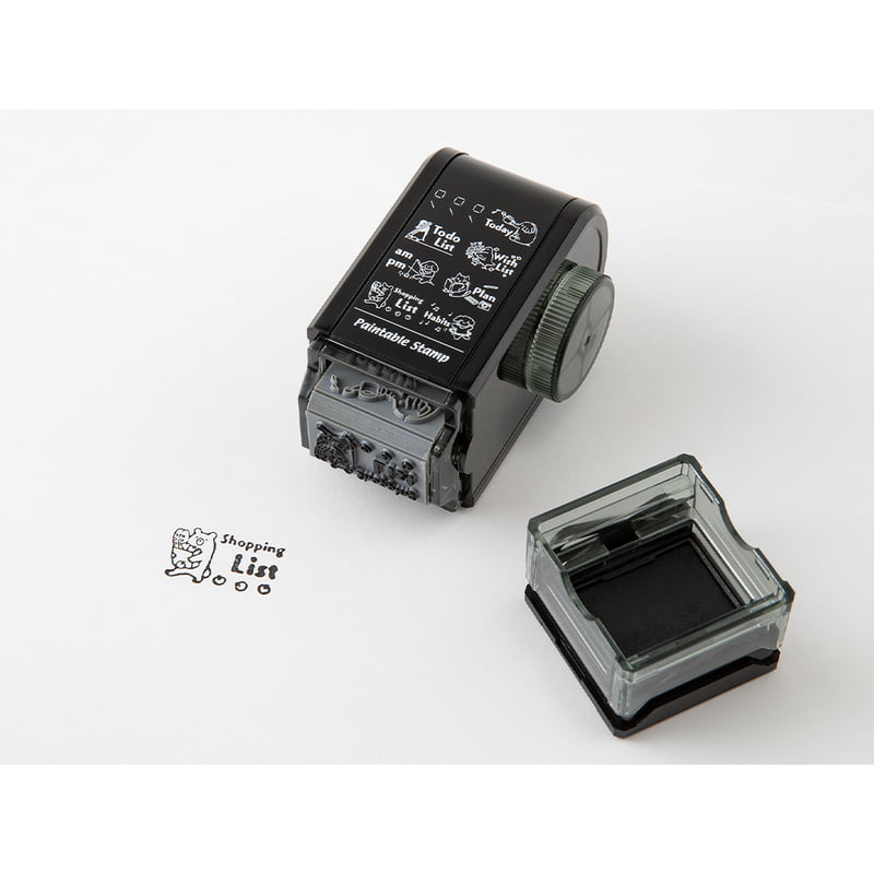 Paintable Rotating Stamp Dial List
