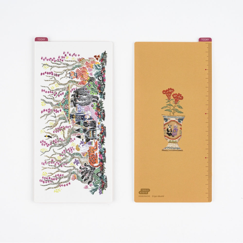 iyo okumi: Hobonichi Pencil Board for Weeks (Happy Tea Time - Group Party)