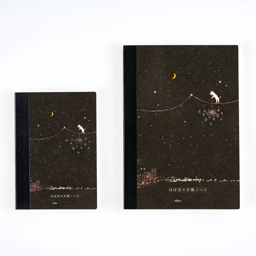 Hiroko Kubota: Hobonichi Graph Notebook (A5) - Another night of falling star sparklers