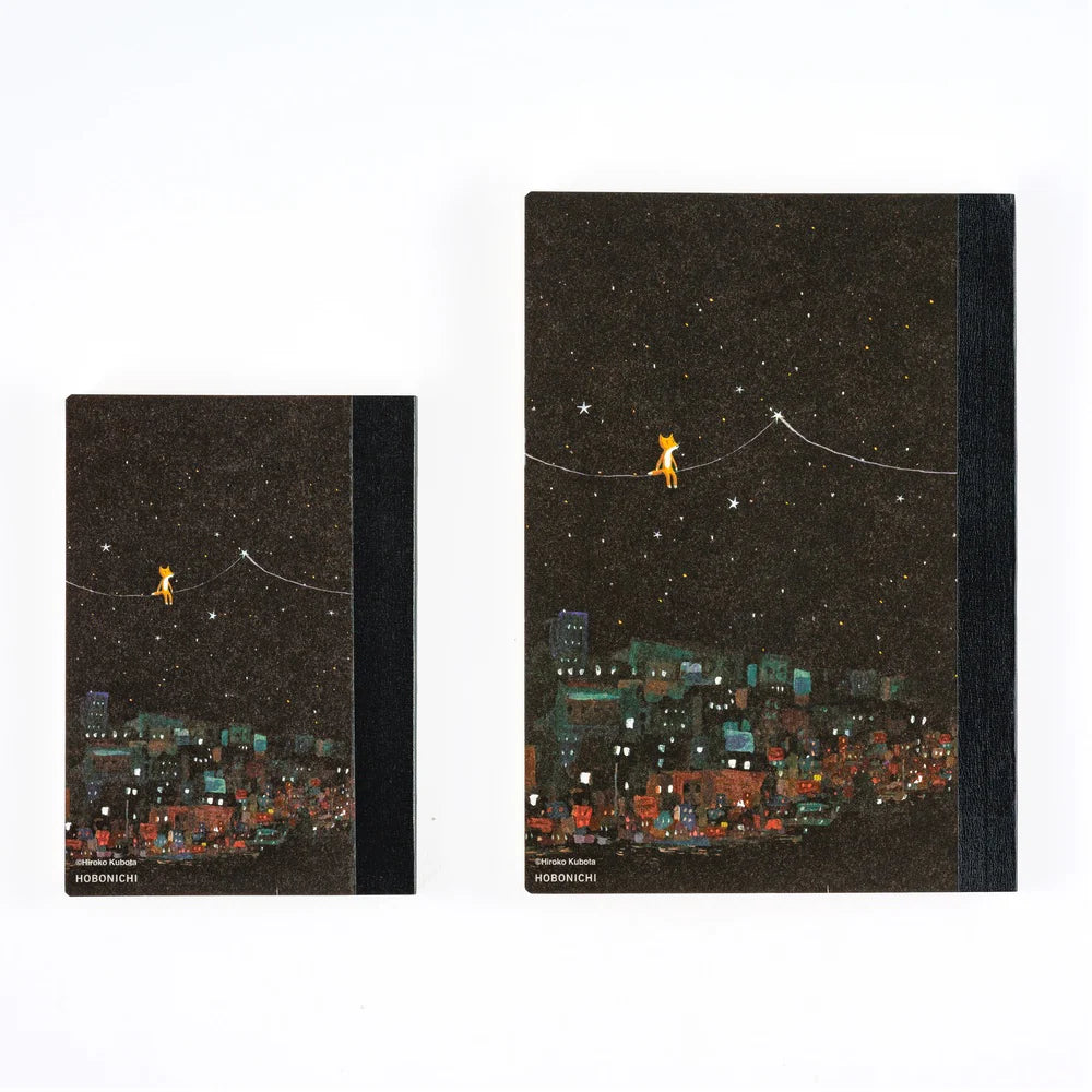 Hiroko Kubota: Hobonichi Graph Notebook (A5) - Another night of falling star sparklers