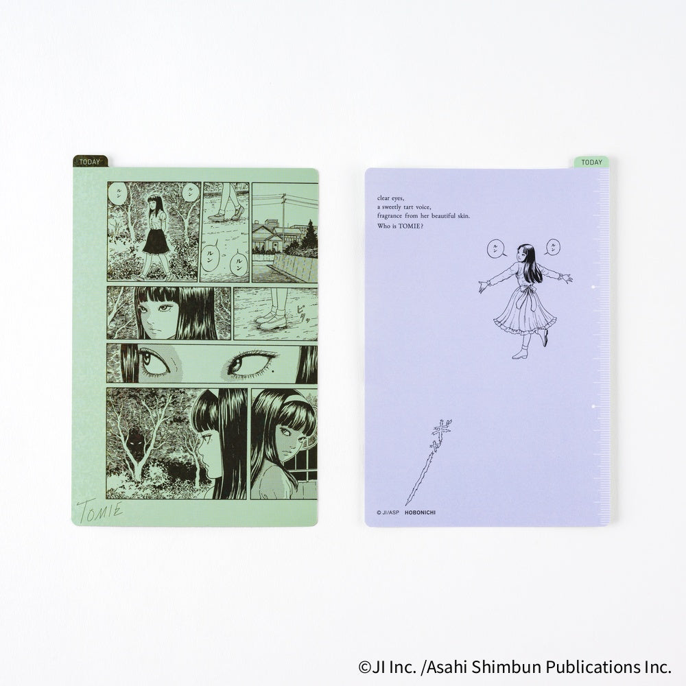 Junji Ito: Hobonichi Pencil Board for A6 Size (Tomie - Green)