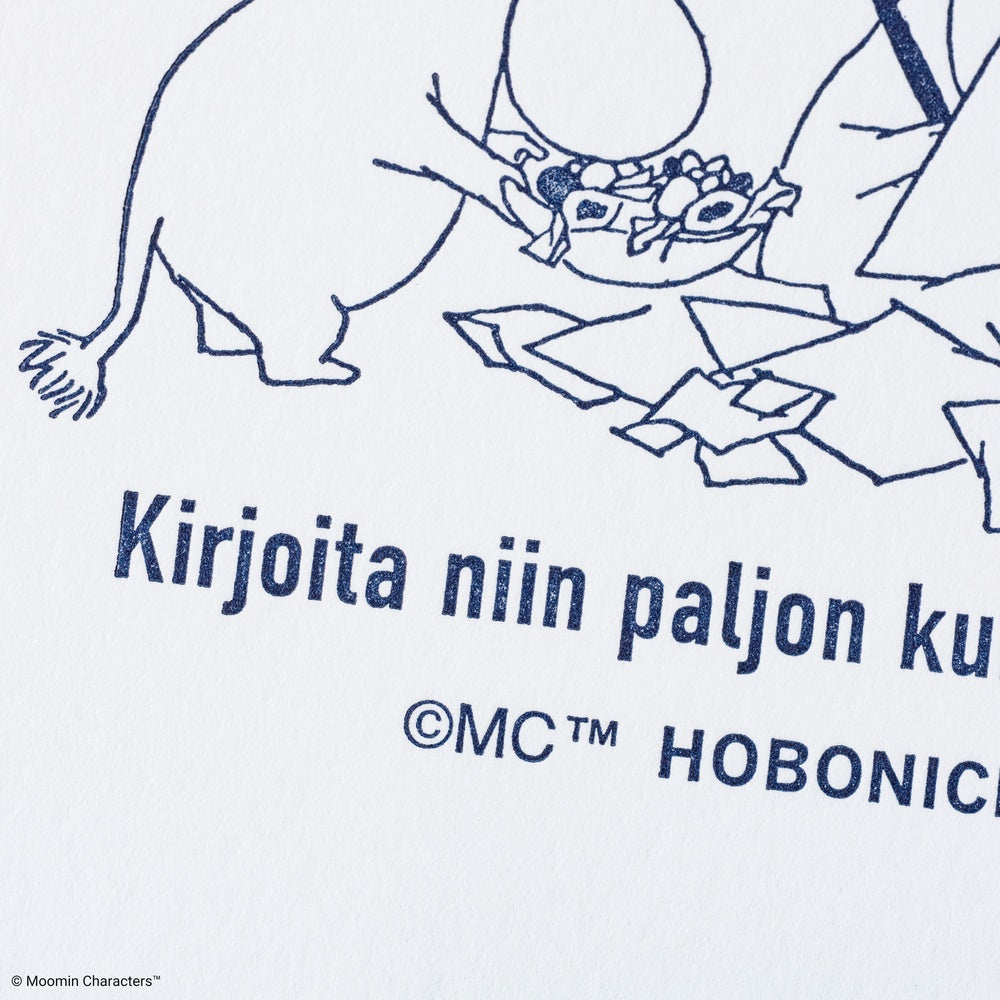 Moomin: Hobonichi Ink-Absorbing Paper - Moomin