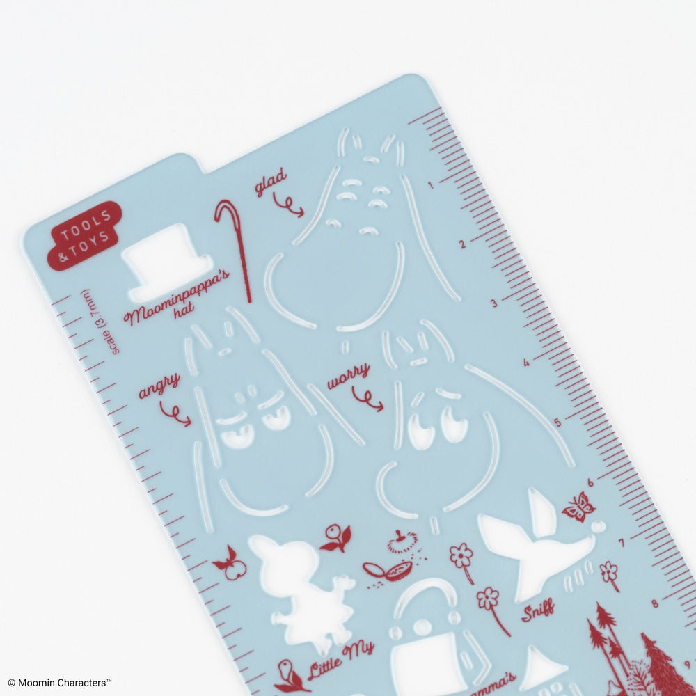 Moomin: Hobonichi Stencil - Moomin