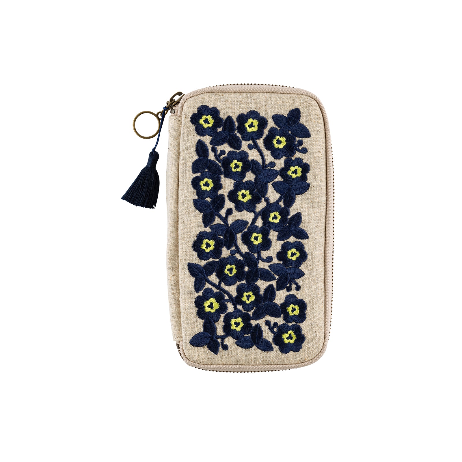 Hobonichi Small Drawer Pouch (Ukrainian Flowers)/ Pennaveski