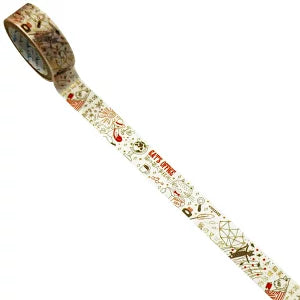 Washi Tape - Kenji's Journey Garnet