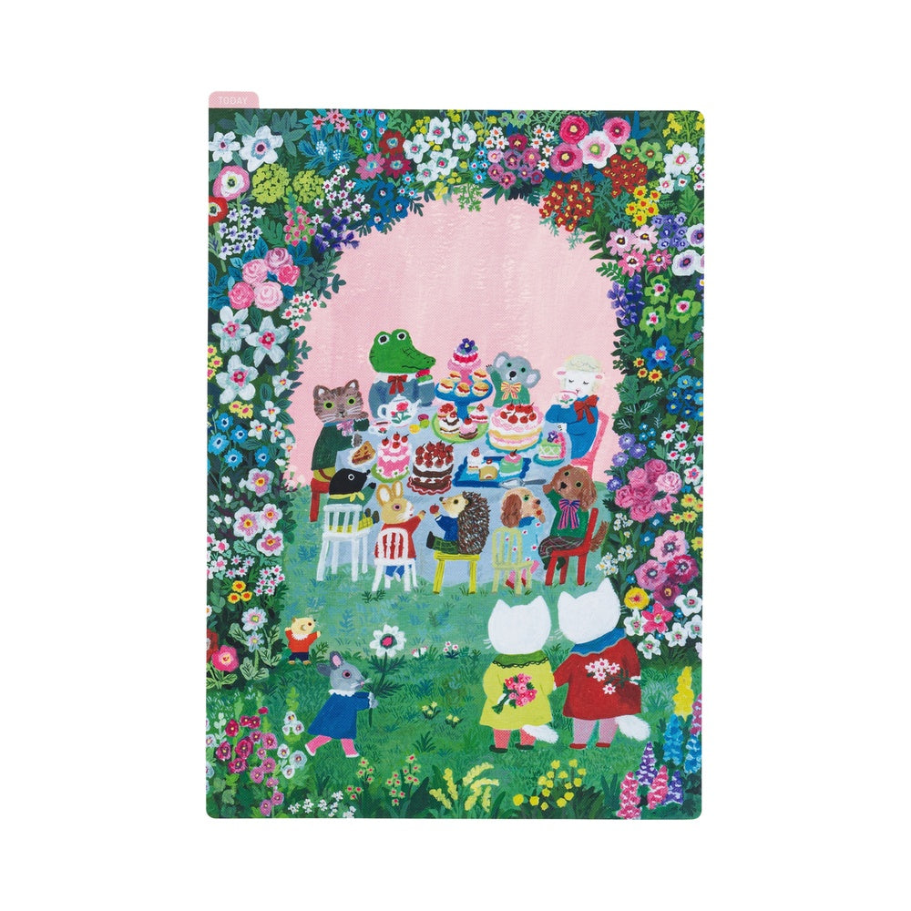 Yumi Kitagishi: Hobonichi Pencil Board for A5 Size (In the Garden)