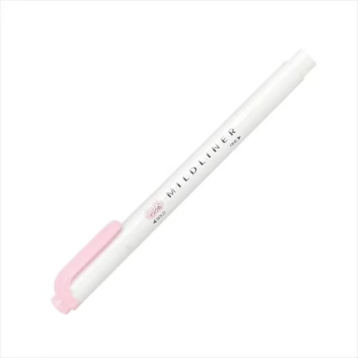 MILDLINER yfirstrikunarpenni - Baby Pink (úr Gentle setti)
