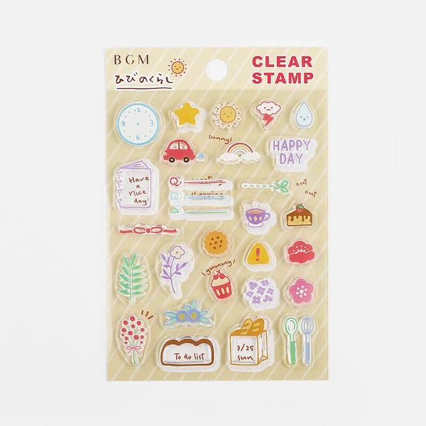 Clear Stamp - Daglegt líf
