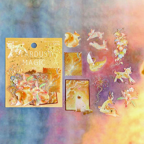 BGM 30 límmiðar með gyllingu, Stardust Magic - Venus