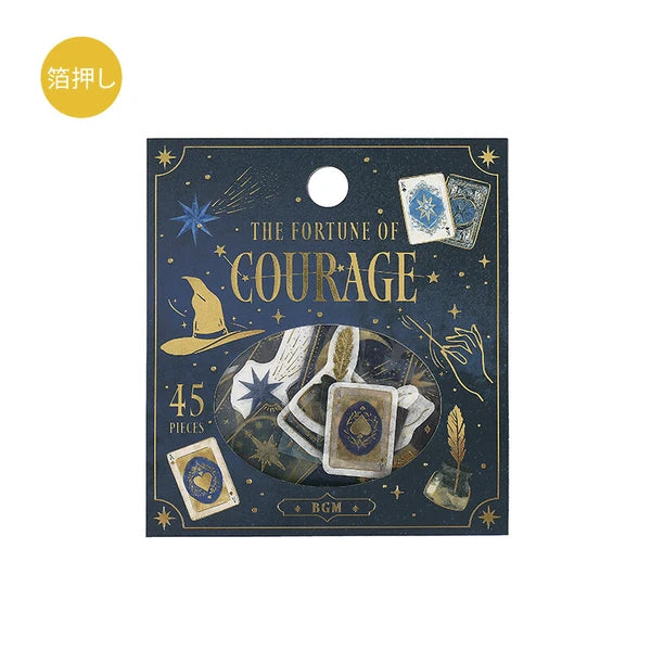 BGM 45 límmiðar í pakka - Courage