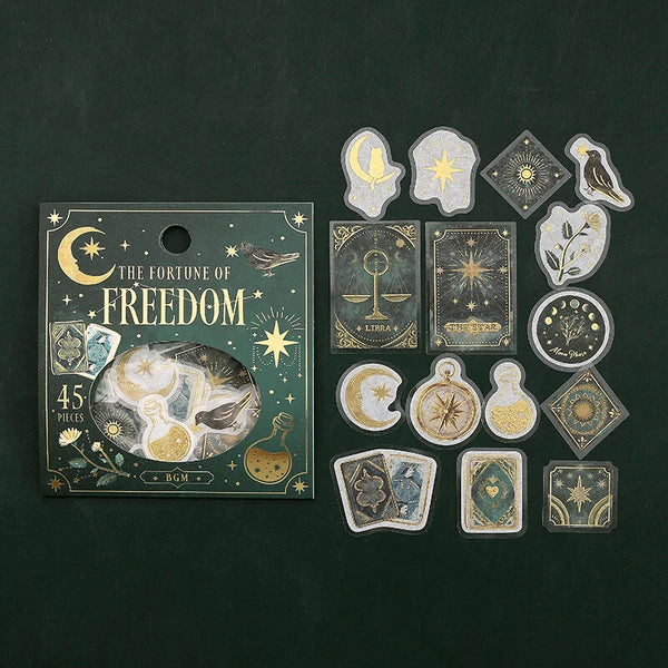 BGM 45 límmiðar í pakka - Freedom