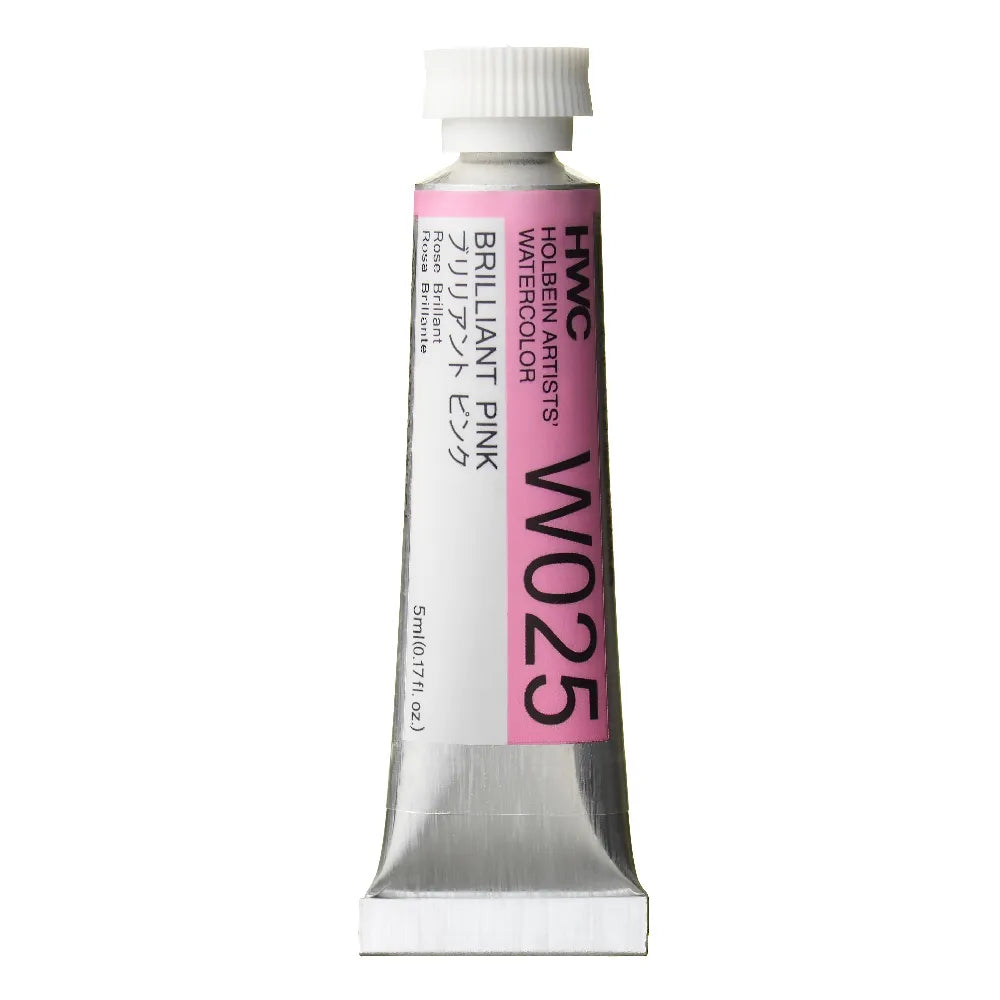Holbein Artist Vatnslitir Brilliant Pink A (W025) 5ml