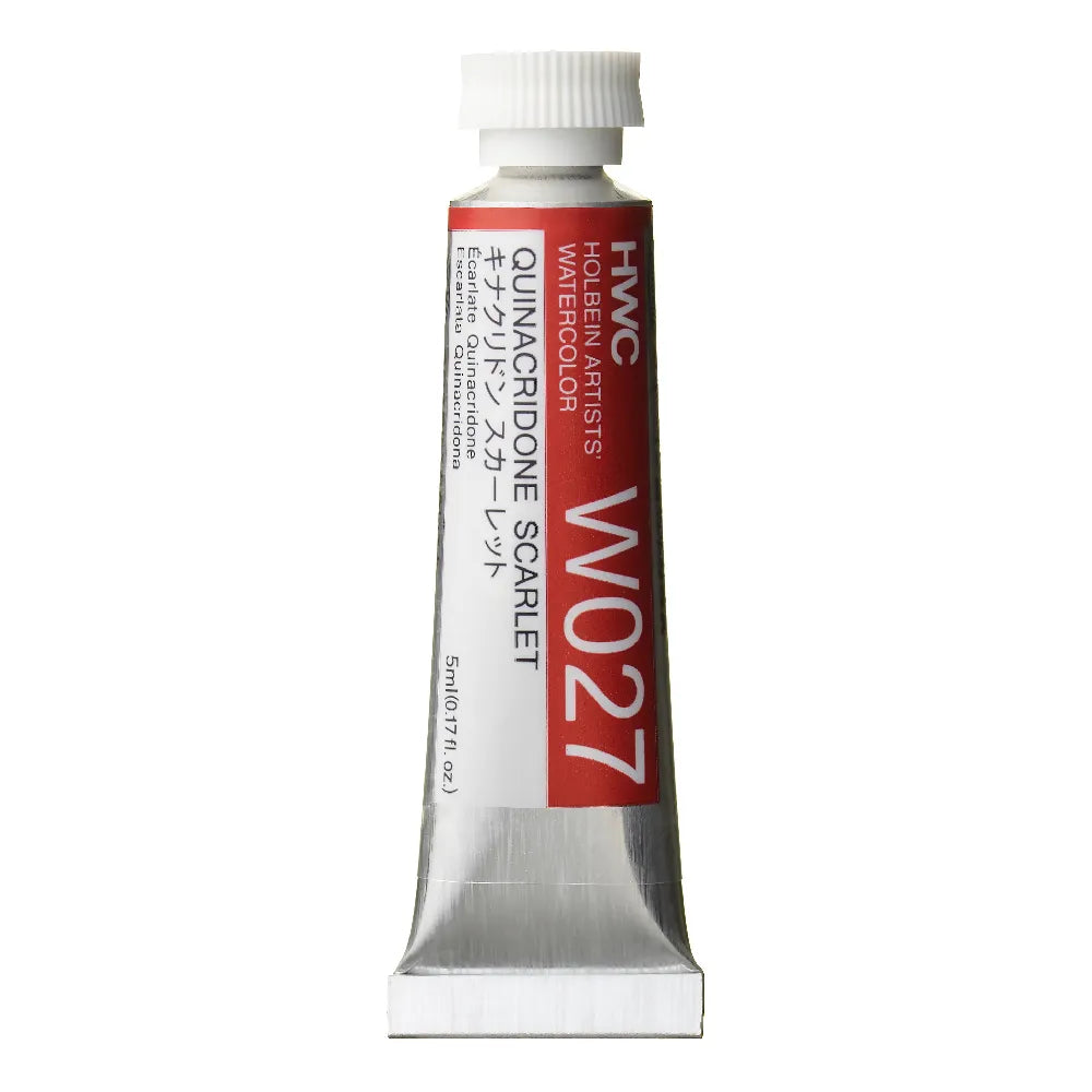 Holbein Artist Vatnslitir Quinacridone Scarlet C (W207) 5ml