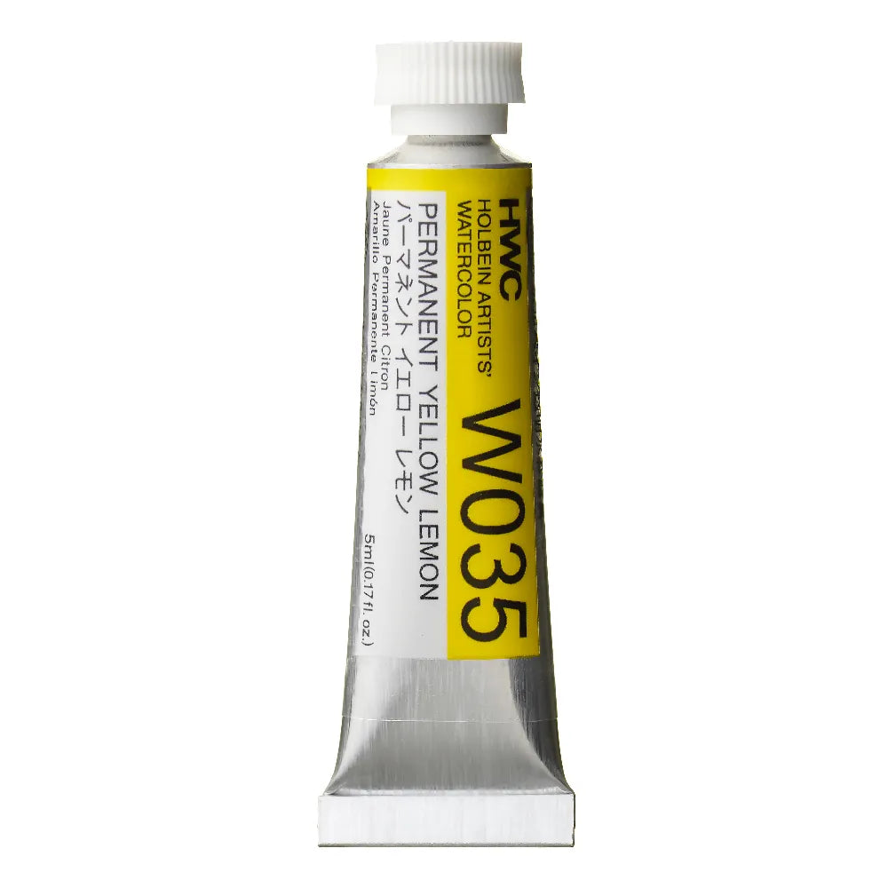 Holbein Artist Vatnslitir Permanent Yellow Lemon A (W035) 5ml
