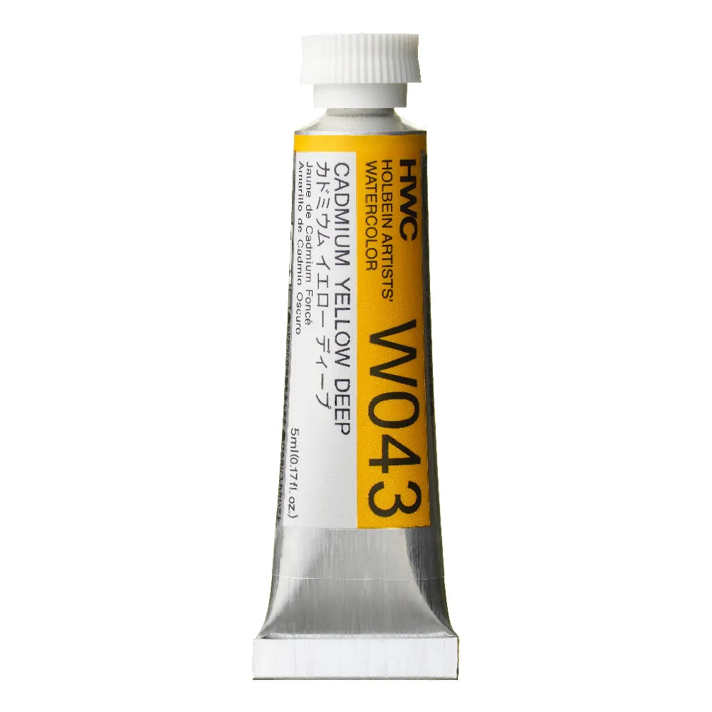 Holbein Artist Vatnslitir Cadmium Yellow Deep C (W043) 5ml