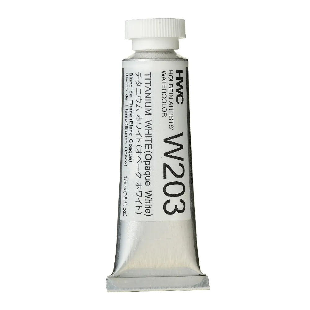 Holbein Artist Vatnslitir Titanium White A (W203) 15ml