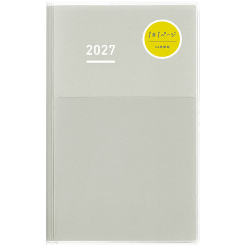 Jibun Techo 2027 DAYs mini Grey