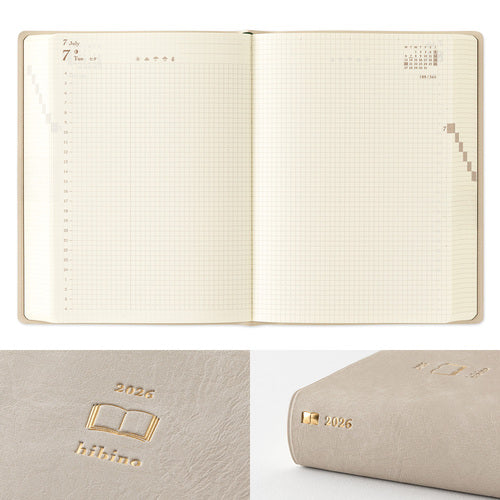 Hibino 2026 Grey (A6)