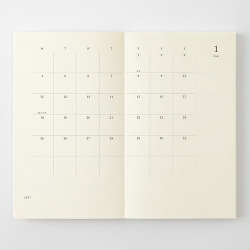 MD Notebook Diary B6 Slim 2027