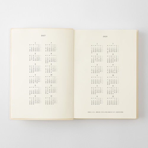 MD Notebook Diary A5 1 Day 1 Page 2027