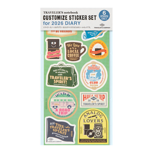 TRC 2026 Customized Sticker Set