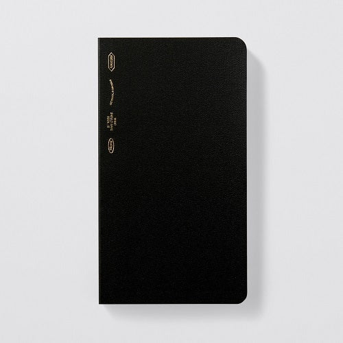 STÁLOGY 365 Days Notebook [B6] Slim Grid Black