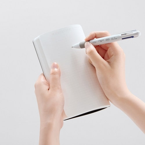 STÁLOGY 1/2 Year Notebook [B6] Slim Grid Black