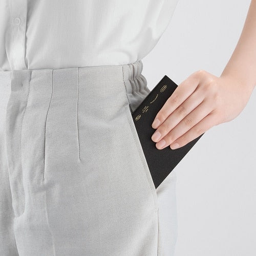 STÁLOGY 365 Days Notebook [B6] Slim Grid Black