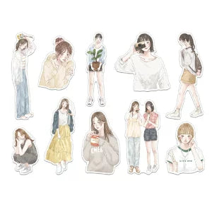 Límmiðar (40 í pakka) - stelpurnar