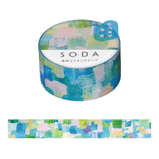 SODA skrautlímband - olíumálverk (20mm x 3m)