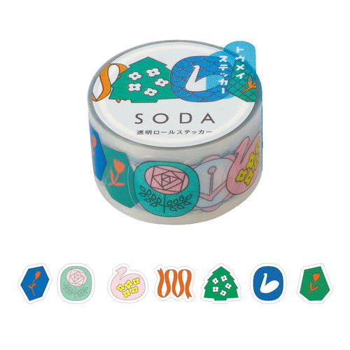 SODA límmiðar á rúllu - nælur (20mm x 3m)