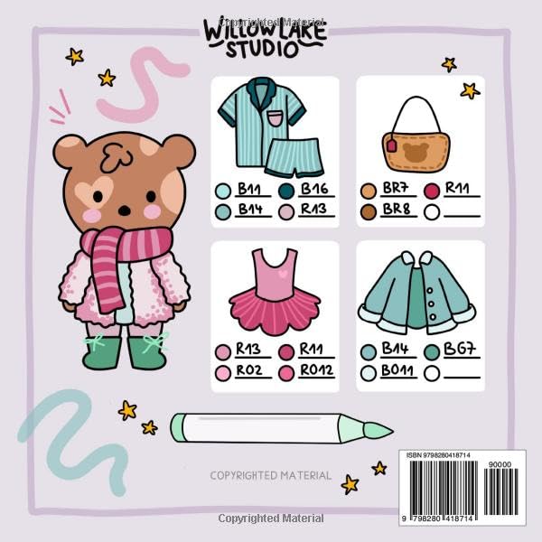 Litabók - Coloring Practice