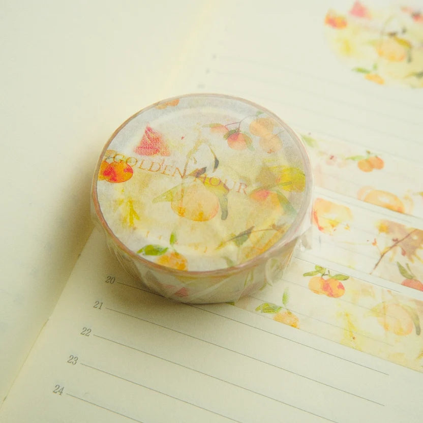 mikan manta washi límband - sólsetur