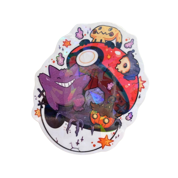 Disadoodles límmiði - Pokemon Ghost