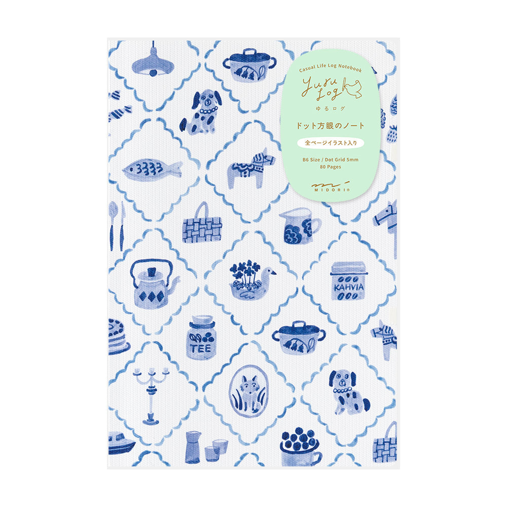 Yuru Log glósubók - norðurlöndin (B6)